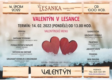 Valentýn v LESANCE